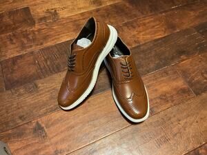 Kenneth Cole NWT Unlisted Men's Brown Nio Wing Lace Up Sz 7